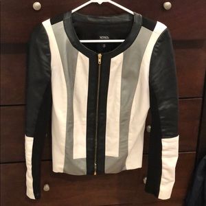 Xoxo black and white jacket